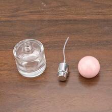 10pcs 30ml Round Glass Perfume Spray Bottles, Refillable Fine Mist Cosmetic Containers, Suitable For Travel - Pink - View 5