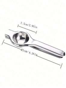 New Manual Lemon Juicer, Stainless Steel Handheld Fruit Squeezer, Juice Extractor, Multi-Functional Kitchen Home Juicer - Multicolor - View 13