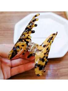 2 Pack Big Hair Claw Clips Tortoise Shell Nonslip Large Claw Clip For Women Celluloid Leopard Print Jaw Clips For Thick Hair - Tortoiseshell Banana Hair Clip - View 7