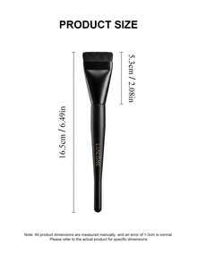 Lancôme Black Flat Foundation Brush, Suitable For Daily Use - Black - View 4