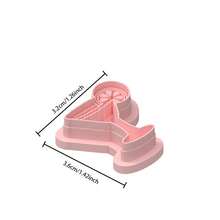 Summer Pool Party Polymer Clay Cutting Tool Set, DIY Tools For Handmade Earrings And Jewelry Pendant - Th214 - View 13