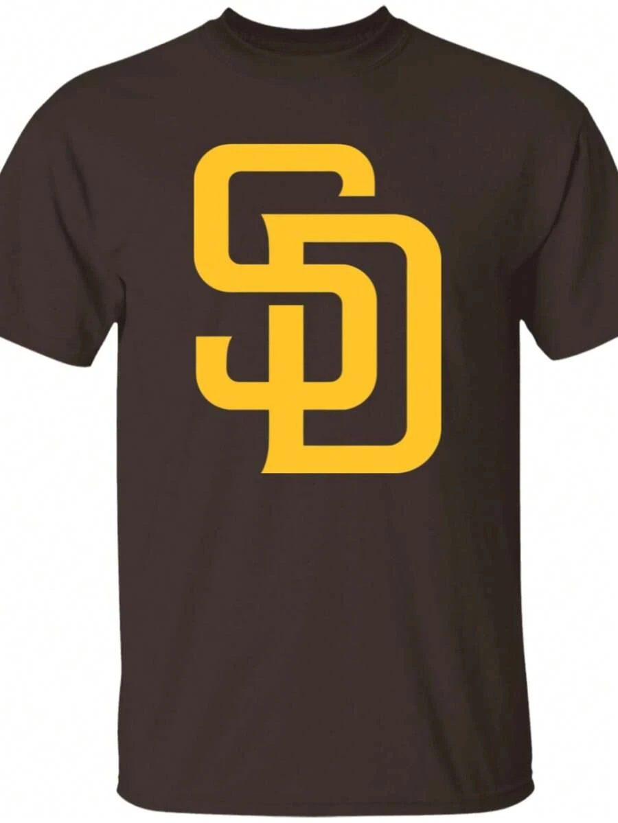San Diego Padres Cap Logo T-Shirt - Happy Spring (2) - màu đen - Xem 1