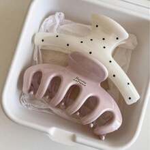 时尚简约镂空发夹 - 强力固定夹，轻松打造半丸子头和盘发造型，适合日常佩戴和休闲场合。 - 彩色 - 查看 2