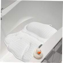 Almohada de Baño Ergonómica con para y Espalda Cojín Lavable y Antideslizante para Bañera para Relajación Casa - 1 - Ver 3