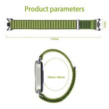 1pc Nylon Watch Band Compatible With Xiaomi Smart Watch Bands 10 9 8, Adjustable Breathable Nylon Hook And Loop Replacement Strap, Suitable For Xiaomi Watch Band 10, Also Fits Watch Band 9/8, Great Gift For Students, Ideal For School Use - Multicolor - View 6
