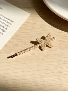 1件装热门！闪亮钻石发夹套装，星月花朵侧夹，奢华星月发夹，闪亮钻石刘海侧夹，斋月开斋节星月发夹，奢华闪亮水钻头巾侧夹，女士 - 彩色 - 查看 13