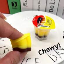 1个焦糖/牛奶布丁软萌捏捏乐玩具 - 解压玩具、柔软指尖玩具、史迪奇玩具、旅行玩具、课堂指尖玩具、迷你洗澡玩具、圣诞文具、生日/完美礼物 - 彩色 - 查看 6