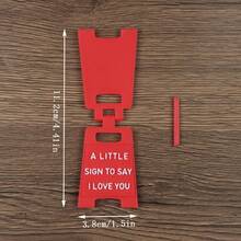 Romantic Desktop Message Board, A Small Symbol Of Expressing Love, Fashionable Couple's Desktop Gift, Valentine's Day Gift - A - View 4