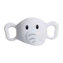 1pc Baby Bottle Feeding Accessory, Silicone Elephant Shaped Bottle Cover, Fits Dr. Brown's 8oz PP Bottle, Cute Elephant Design Silicone Bottle Handle, - Multicolor - View 14