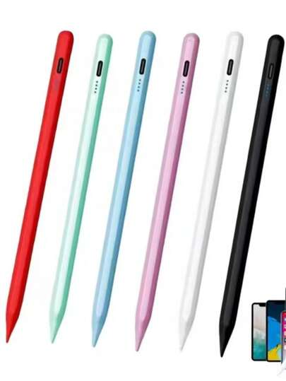 New Universal Stylus Pen For Tablet Touch Pen For IPad Apple Pencil Mobile Phone For Huawei S Am Sun G Phone X Iao M I Redmi Stylus Pens For S Am Sun G Galaxy Tab A9 A9+ S9FE S9+S8+S7+S7FE S6lite A7 A8 A7lite Rechargeable Tilt Touch Pen For Xiaomi Android