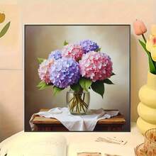 1 Bộ Tranh Đính Kim Cương Tự Làm (DIY) Phong Cảnh Hoạt Hình, Tranh Thêu Kim Cương Trang Trí Nhà Cửa, Tranh Nghệ Thuật Đính Kim Cương Không Khung - Đỏ - Xem 5