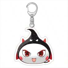 Hoppe-Chan Peripheral 6cm 1Pc Star Hoppe-Chan Acrylic Keychain Double-Sided Laminated Festival Collection Charm - Multicolor - View 19