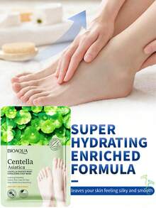 1片保湿滋养足膜，烟酰胺美白亮肤足膜，柔滑足膜，去角质足膜，含积雪草保湿去角质足膜 - 彩色 - 查看 5