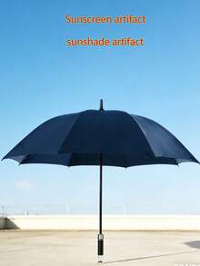 Kompaktowy składany parasol Chakipee – automatyczny, wiatroodporny parasol męski, przenośny parasol podróżny, poszycie z tkaniny 210T, zasięg 97 cm, 8 sekcji, na Dzień Kobiet, niezbędne akcesoria podróżne, upominki ślubne, Y2K, sypialnia, akcesoria samochodowe damskie, wystrój kuchni, urocze rzeczy - Parasol biznesowy - Zobacz 6