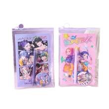 Mattel 新款韩式女巫狩猎队文具套装，实用高价值学习用品，课堂奖励，组织纪念品 - 彩色 - 查看 9