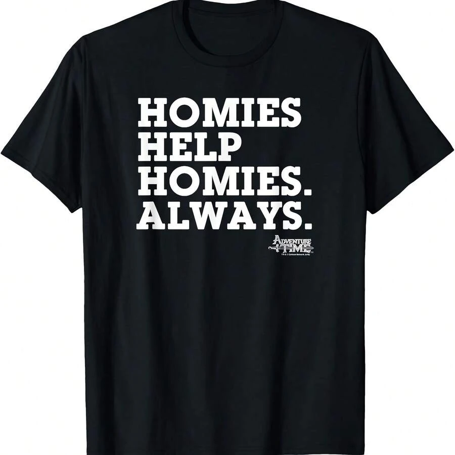 Homies Help Homies T-Shirt - Đen 3 - Xem 1