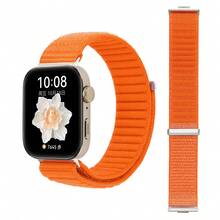 1 Peça Pulseira de Náilon para Watch FIT 3/4/4 Pro, Elástica, Respirável, Pulseira de Substituição de Relógio Adesivo Mágico de Náilon, Adequada para FIT 4 Pro e Compatível com Huawei FIT 4/FIT 3, Acessórios de Relógio Inteligente Unissex de Temperamento, Substituição de Pulseira de Alta Qualidade - Multicolorido - Visão 17