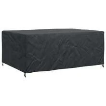 vidaXL Möbelbezug Uni Schwarz 270 X 180 X 90 Cm 210D - Noir - Voir 10
