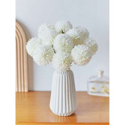 Bộ 6 bó hoa trang trí bàn lãng mạn, hoa hồng nhựa, lá bạch đàn, thích hợp cho đám cưới, nhà cửa, khách sạn, tiệc tùng, quà tặng năm mới, bó hoa cưới, ngày Valentine, phòng khách, phòng ngủ, bàn ăn, sân vườn ngoài trời.