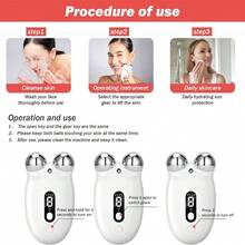 Electric Face Neck Lifting Machine Facial Massager Roller V-Face Roller Massager Beauty Device 450mAh - Multicolor - View 7