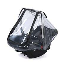 1 husă de ploaie pentru cărucior pentru bebeluși, pânză Oxford și EVA impermeabilă, rezistentă la vânt, umbră de ploaie pentru cărucior în aer liber, husă de ploaie pliabilă portabilă pentru scaun auto pentru bebeluși - Așa cum se arată în imagine - Vizualizare 8
