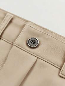 Men's 3-Piece Suit, Suit Jacket + Vest + Trousers, Business Casual, Stylish And Elegant, High-Quality Men's Suit, Suitable For Weddings, Business, Parties - 卡其色 - 查看 8