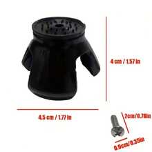 1 chiếc dụng cụ nhặt bóng golf mini cầm tay chống gỉ, có đầu kẹp xoắn ốc 3 càng và đầu hình cánh hoa. - Nhiều màu - Xem 6