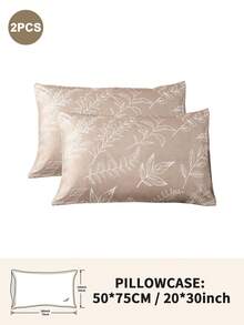 1pc/2pcs/4pcs Floral Print Pillowcase, Breathable Soft Comfortable, Envelope Closure Suitable For Bedroom Sofa Home Decor, Retro Style Bedroom Living Room Home Decor, Pillow Insert Not Included, Suitable For All Seasons - Multicolor - View 12