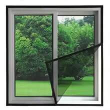 Summer Night Sleep Aid - High Transparency Mosquito Net, Ventilated, Quiet, Non-Stuffy - Black - View 2