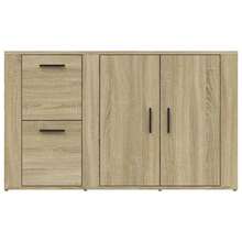 vidaXL Sideboard Sonoma-Eiche 100x33x59,5 cm Holzwerkstoff - Gelb - Übersicht 6