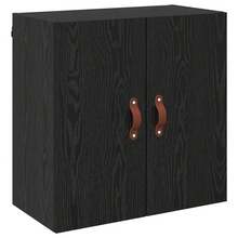 vidaXL Wandschrank Schwarz Eichen-Optik 60 X 31 X 60 Cm Holzwerkstoff - nero - Visualizzare 2
