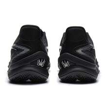 李宁SHINING 3 男款篮球鞋 - 双BOOM缓震系统，TUFF RB外底，轻便低帮运动鞋 ABAW007 - 黑色/銀色 - 查看 6