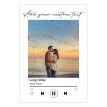 Personalized Photo Card, Custom Music Card, Song Card, Anniversary Card, Wedding Card, Birthday Card, Girlfriend Card, Create Your Own Card - A - View 4