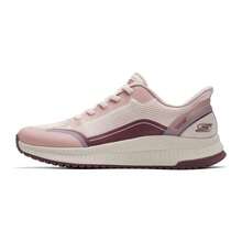 Skechers BOBS SQUAD 4 女士休闲运动鞋，轻便舒适，适合日常休闲穿着，货号：117741-PKMT - 粉紅色/多彩色 - 查看 1