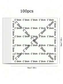 5/50/100pcs White French Anti-Oil Paper Liners, Grease-Proof Silicone Baking Parchment Paper For Desserts, Hamburgers, Cakes Back To School - Multicolor - View 10