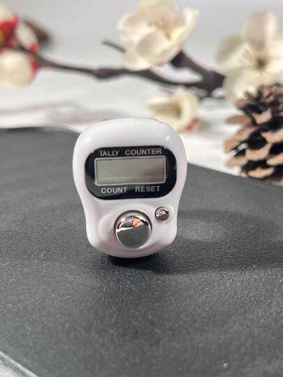 节日手指计数器 | 便携式指环设计，一键计数，适用于祈祷、礼拜、诵经。纸盒包装，带重置按钮。适用于日常礼拜、节日泰拉威祈祷、个人纪念、诵经、宗教学习和聚会、宗教启迪、日常习惯追踪、节日朋友间的问候、清真寺/宗教活动的小礼物、职场节日关怀、节日小礼品。