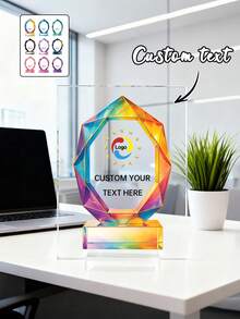 Bảng vinh danh bằng acrylic tùy chỉnh, văn bản và logo có thể tùy chỉnh, cúp doanh nghiệp cá nhân hóa - Giải thưởng ghi nhận nhân viên, giải thưởng thành tựu kinh doanh, cúp acrylic, quà tặng kỷ niệm công ty, quà tặng tri ân đáng nhớ cho những dịp đặc biệt, cúp giải thưởng doanh nghiệp tùy chỉnh, bảng vinh danh nhân viên - quà tặng nghỉ hưu hoặc tri ân cho nhân viên và quản lý, đồ tập gym, thân thiện với yoga, quà tặng tốt nghiệp. - Nhiều màu - Xem 19