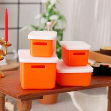 Bộ 4 món mô hình nhà búp bê thu nhỏ, hộp đựng đồ nhỏ cho nhà búp bê, hộp đựng dụng cụ mini, đồ vật thu nhỏ, mô hình nhà búp bê thu nhỏ, đồ trang trí mini, đồ chơi nội thất mini, phụ kiện tự làm mô hình nhà búp bê thu nhỏ, mô hình nhà búp bê thu nhỏ dùng để trang trí cảnh và đạo cụ chụp ảnh, mô hình tiểu cảnh thủ công thu nhỏ, phụ kiện trang trí nhà thực tế. - Nhiều màu - Xem 6