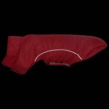 vidaXL Hunde Regenmantel Mit Reflexstreifen Polyester Rot M - Yellow - View 7