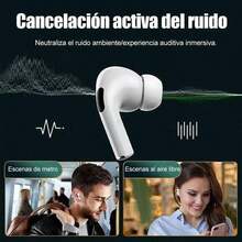 NEW Air4 Air5 Air7 Hi-Fi Wireless Earbuds, Active Noise Cancelling Bluetooth Headphones, Wide Compatible With IPhone & Android, 30H Playtime For Travel, Commute - Pro2 - Xem 6