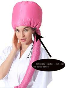 Soft Tube Hair Dryer Cap, Accelerates Complete Hair Drying, Non-Damaging, Easy To Use, Suitable For All Hair Types - Silver - View 7