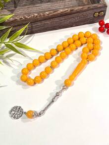 45颗亚克力念珠，中东风格，可作祈祷珠、念珠、念珠、舒缓念珠等。 - 彩色 - 查看 5