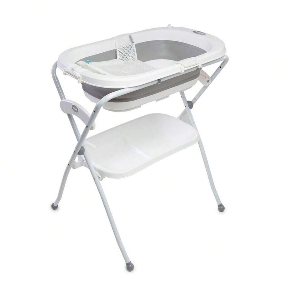 Banheira Sicília Duo Branco e Cinza - Cinza - Visão 1