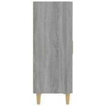 vidaXL Sideboard Grau Sonoma 70x34x90 cm Holzwerkstoff - Grau - Übersicht 4
