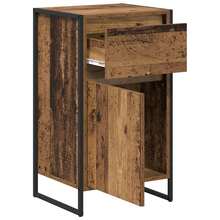 vidaXL Sideboard Altholz 81 x 36 x 150.5 cm Holzwerkstoff - Gelb - Übersicht 5