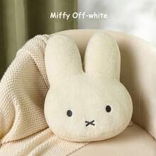 Almohada de peluche oficial de Miffy - Compañero de sueño perfecto para niñas, muñeco de peluche suave, regalo para parejas - Multicolor - Ver 4