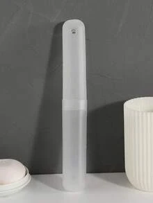 1/4 Pcs Travel-Friendly Dustproof Toothbrush Case - Portable Plastic Container For Storing Toothbrush Head For Daily And Travel Use - Multiple Colors Available - Toothbrush Box - View 12