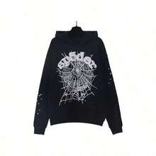 Winter BestsellersNEW Hip Hop Spider Hoodies Set Y2k Hoodie ,Tracksuit Pullover Sweatshirt And Trousers For Men Or Women Matching Hoodies For Couples Casual UnisexsuppleY2Y-W-Maija - Black - View 6
