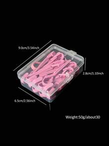 Nail Art Positioning Clip, Anti-Overflow Gel Shaping Cross Clip, Nail Curing Auxiliary Shaping Tool - Multicolor - View 7