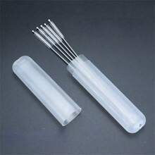 Long Straw Cleaning Brush Set - Durable Plastic Material, Non-Electric, Commercial Grade, Highly Efficient Cleaning - Simple - View 10